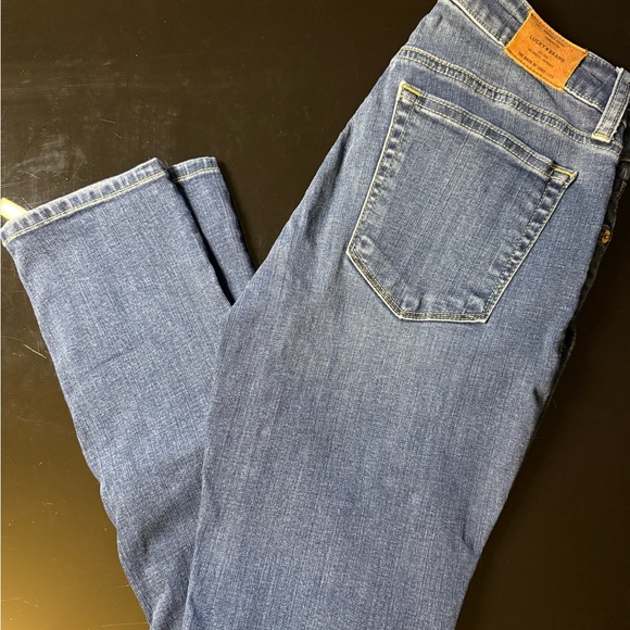 Lucky Brand Straight Leg Blue Jeans - Picture 3 of 4